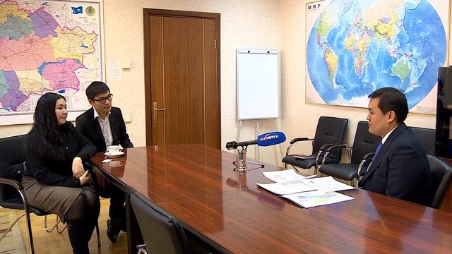 Интервью Председателя Комитета по инвестициям МИНТ РК Хаирова Е.К. для службы новостей ТК "KazakhTV смотреть онлайн