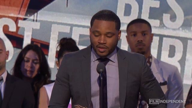 BLACK PANTHER director Ryan Coogler wins Best First Feature | 2014 Film Independent Spirit Awards смотреть онлайн