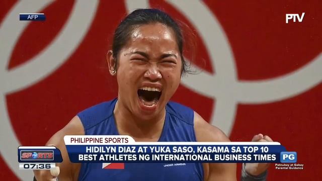 Hidilyn Diaz At Yuka Saso, Kasama Sa Top 10 Best Athletes Ng International Business Times