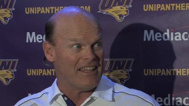 UNI Football Press Luncheon - Sept. 30, 2013 - Difference between UNI's and NDSU's domes смотреть онлайн
