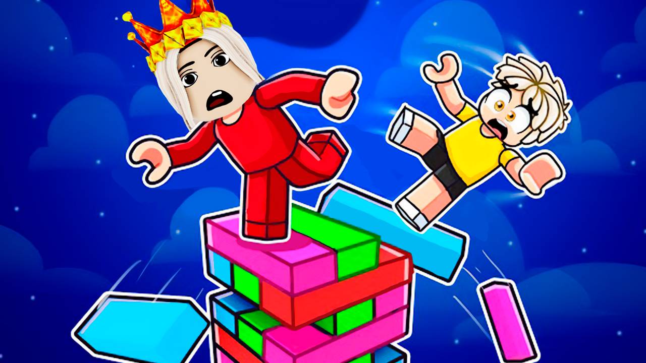 ПАДАЮЩАЯ БАШНЯ роблокс 😱 Как выжить? смотреть онлайн