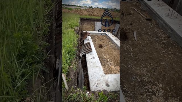 Фундаментные работы с котлована. #ozdoproekt #оздострой #дом #проект #фундамент #строительство смотреть онлайн