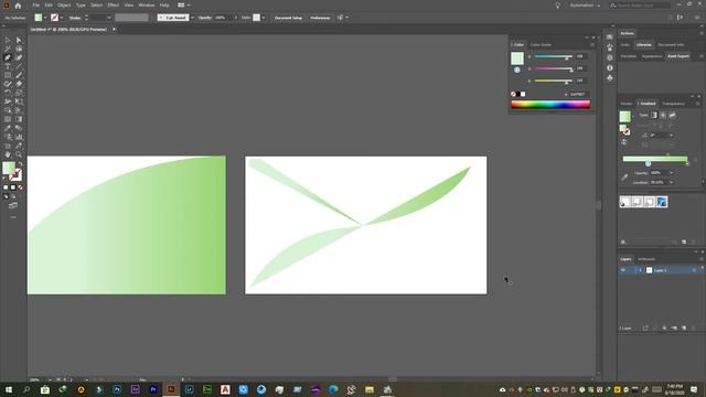 Make A Business Card By Adobe Illustrator Using Just Pen Tool Very Easily!