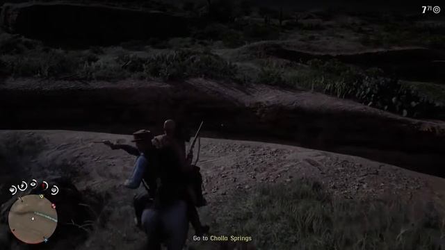Red Dead Redemption 2 Perfect Canyon Jump смотреть онлайн