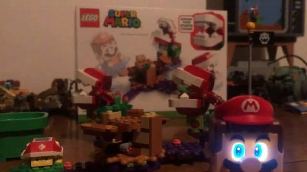 LEGO Super Mario Piranha Plant Puzzling Challenge