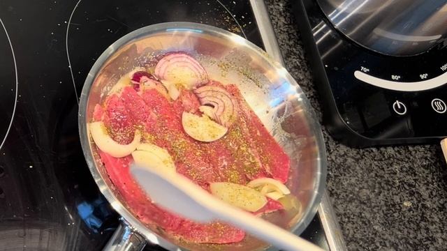 Легкий рецепт. Капуста с грибами и мясо с ананасом для меня и для всей семьи