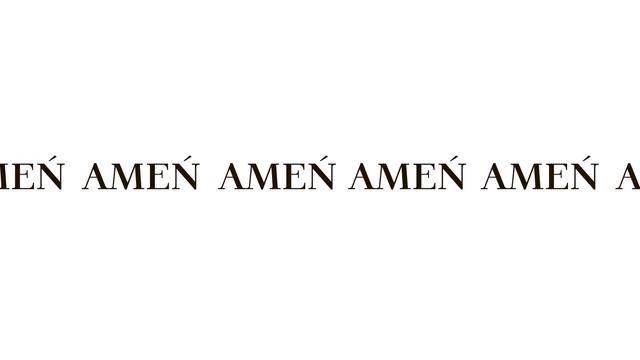 AMEN бегущая строка смотреть онлайн
