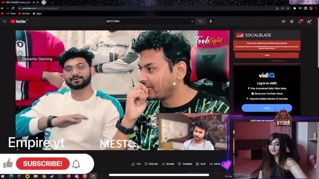 Hydra Kanika Sad Reaction On Dynamo Crying On Stream | Hydra Kani Emotional смотреть онлайн