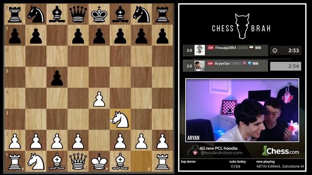 GM Alireza Firouzja VS GM Aryan Tari best of 10 BLITZ MATCH смотреть онлайн