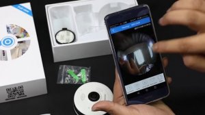 Meisort VR13 IP Camera 960P 1.3MP 360 Panoramic Fisheye Wireless Camera's connection process