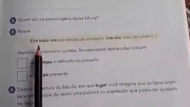 Atividade sobre a fábula " O mosquito e o leão " смотреть онлайн