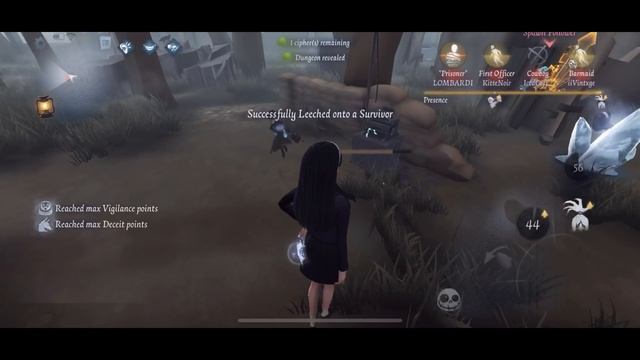 Identity V | The Most Beautiful Hunter Skin | Dream Witch “Tomie” Gameplay смотреть онлайн