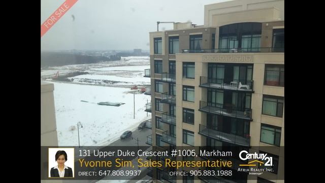 131 Upper Duke Crescent #1006, Markham - Home for Sale by Yvonne Sim, Sales Representative смотреть онлайн