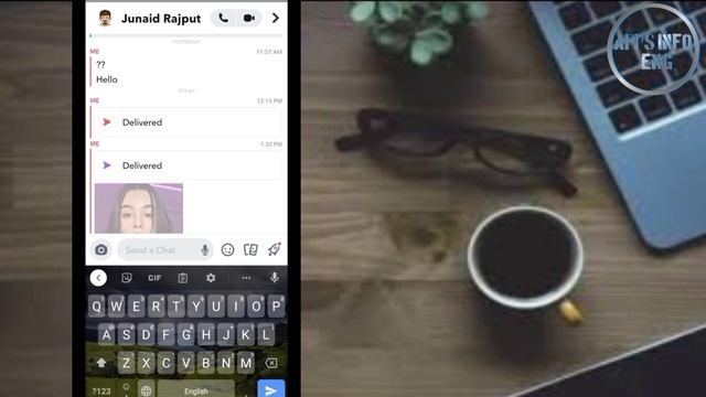 How to send Gallery video/ photo as a snap | How to send fake snaps on snapchat 2024 | Gallery Snap смотреть онлайн