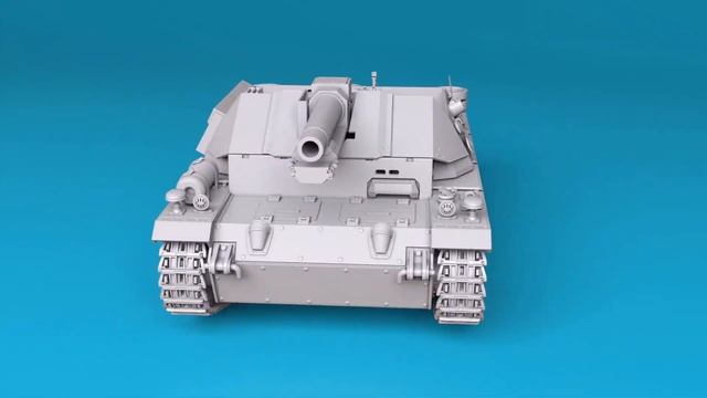 sIG 33 auf Fahrgestell Panzerkampfwagen III Ausf H Sf смотреть онлайн