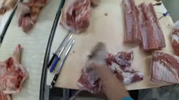 Обвалка рабочий процесс