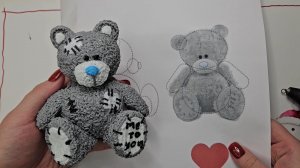 Как нарисовать 3д ручкой объёмного мишку? Мишка Тедди.