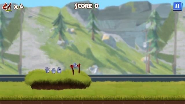 Grizzy and the Lemmings: Lemming Launch - Gameplay walkthrough part 16 (Android, IOS) смотреть онлайн