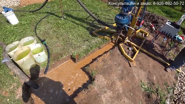Бурение скважины. Песок не всегда и не везде! Разведка. Drilling A Well. Sand Is Not Always...