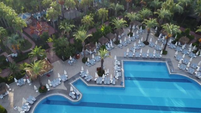 From Drone - Delphin Palace Hotel Lara Antalya Turkey in 4K смотреть онлайн
