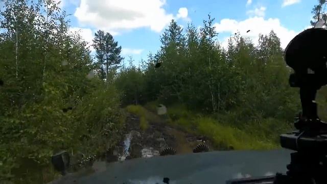 По грибы через офроад