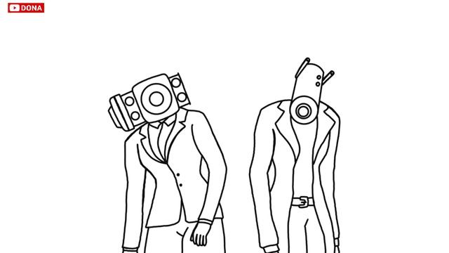 How to draw Speaker Woman, TV Woman, and Camera Woman - Skibidi Toilet смотреть онлайн