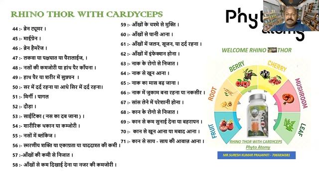 RHINO THOR WITH CORDYCEPS ! ONE PRODUCTS IN 600 DISEASE CONT - 7065834381 смотреть онлайн