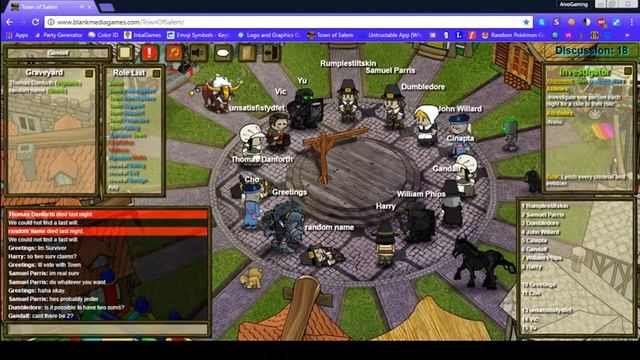 WTF IS WITH THESE NAMES | Town of Salem [PT 1] смотреть онлайн