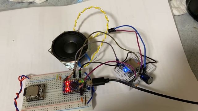アクセスコントロール用警告音声(DFPlayer-Mini-MP3使用)、動作例 смотреть онлайн