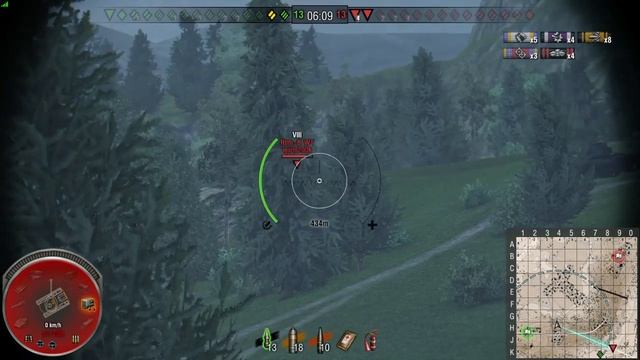 World of Tanks Leopard PTA Wins the game with 5 HP смотреть онлайн