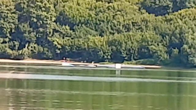 Водные лыжи на Борисовских прудах. 03.08.22 смотреть онлайн