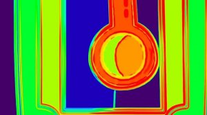 HICKORY DICKORY DOCK NEON EDGE EFFECTS - FoxyNurseryRhymes