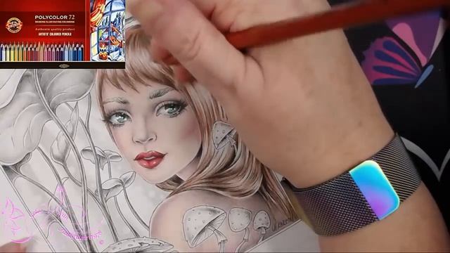 LIVE COLOR & CHAT | My Choice Monday Toadstool Fairy Christine Karron смотреть онлайн