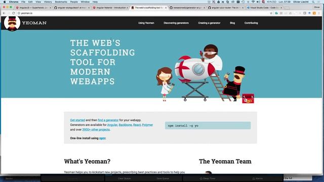 Bootcamp 2.1: intro aux outils (angular, yeoman, etc.) смотреть онлайн