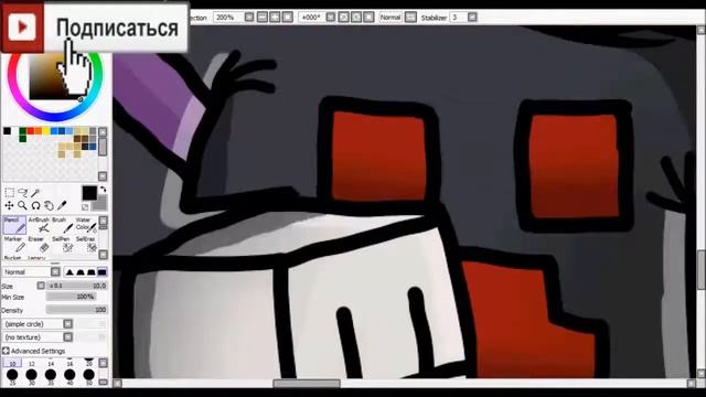 Minecraft рисовалка (МАГ) смотреть онлайн