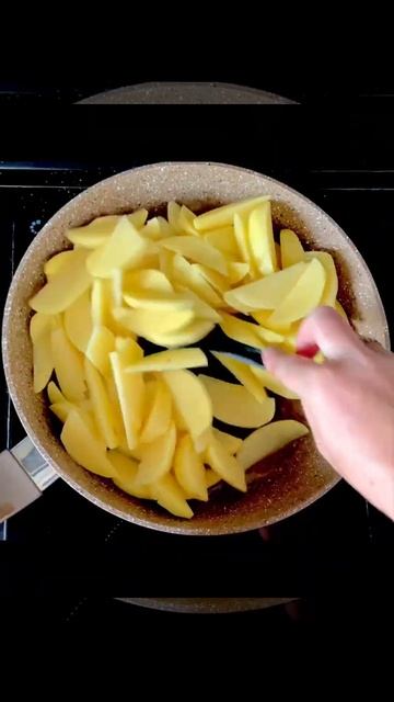 Жареная картошка с лисичками смотреть онлайн