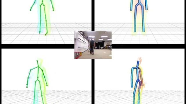 Accurate Markerless Motion Capture Using a Single Depth Camera (SIGGRAPH ASIA 2012) смотреть онлайн