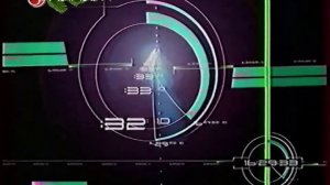 Часы 3 канал 2002-2004 с новогодним логотипом