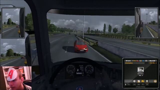 Euro Truck Simulator 2 - Féfé le chauffard ! смотреть онлайн