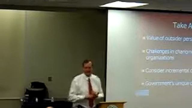 Concord University Business Symposium April, 2011