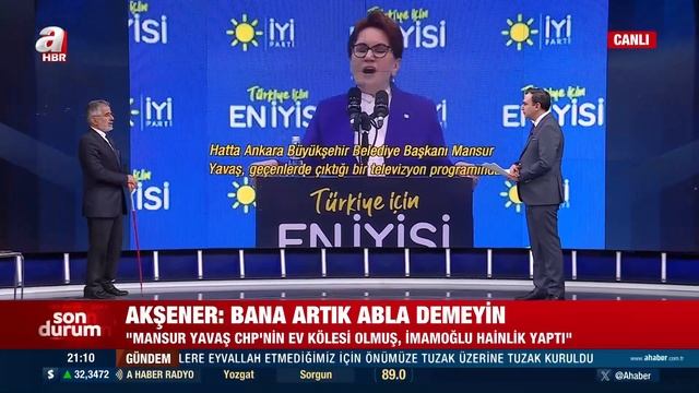 Meral Akşener neden bu sert çıkışı yaptı? "Bana artık abla demeyin" | A Haber смотреть онлайн