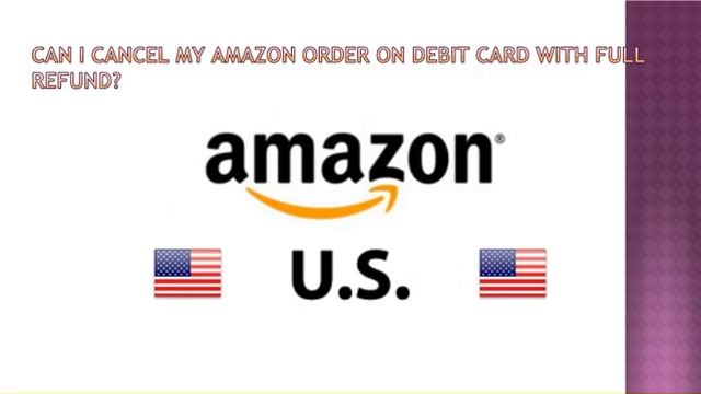 Amazon cancel order refund debit card смотреть онлайн