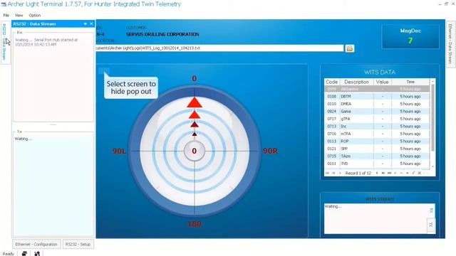 Archer Light-Viewing Data Streams