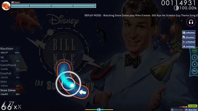 Osu! Bill Nye the Science Guy Theme Song [Saccharomyces cerevisiae] FC 98.58% смотреть онлайн
