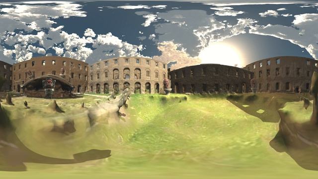 VR 360° | Skibidi Toilet but it's zombie castle chasing 360° VR video смотреть онлайн