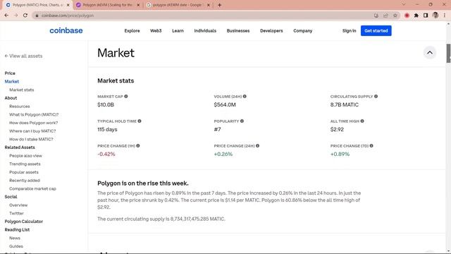 Matic Price Prediction || Polygon Price Prediction || Poke NFT