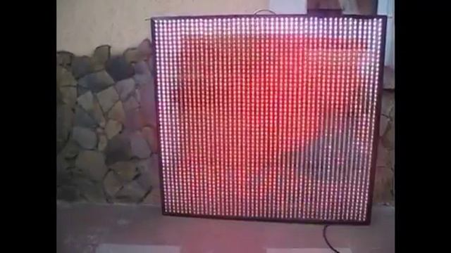 Полноцветная бегущая строка любой конфигурации