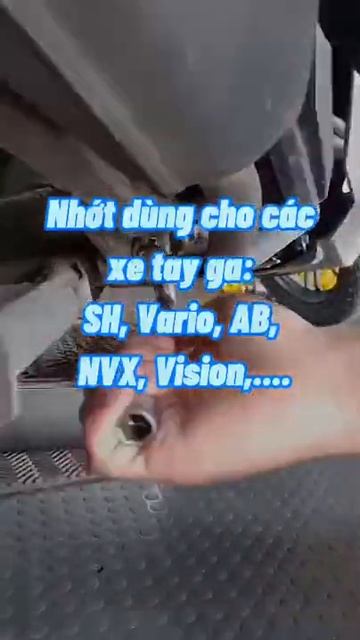Thay nhớt Liqui Molyen 5w30 nhẹ xe, mát máy cho Vario смотреть онлайн