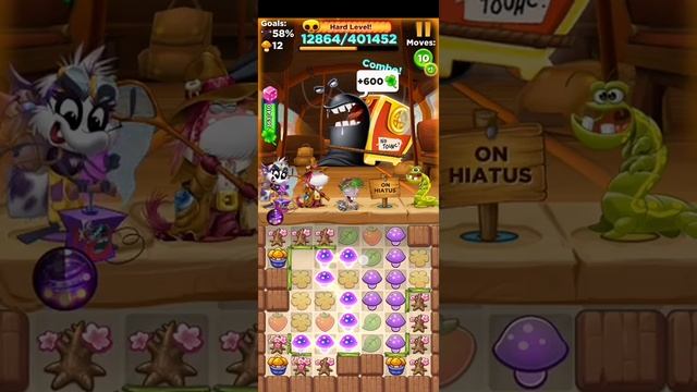 Best fiends 6618 Hard Level смотреть онлайн