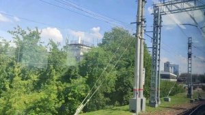 [Мое первое видео!)] ЭГ2Тв-010. Поездка по всему МЦД-2 от Нахабино до Подольска!